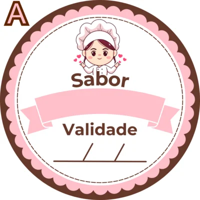 Adesivo Sabor e Validade (Vários Modelos) - Image 2
