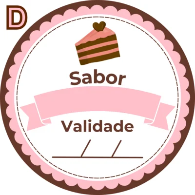 Adesivo Sabor e Validade (Vários Modelos) - Image 5