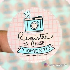 Adesivo Registre Esse Momento